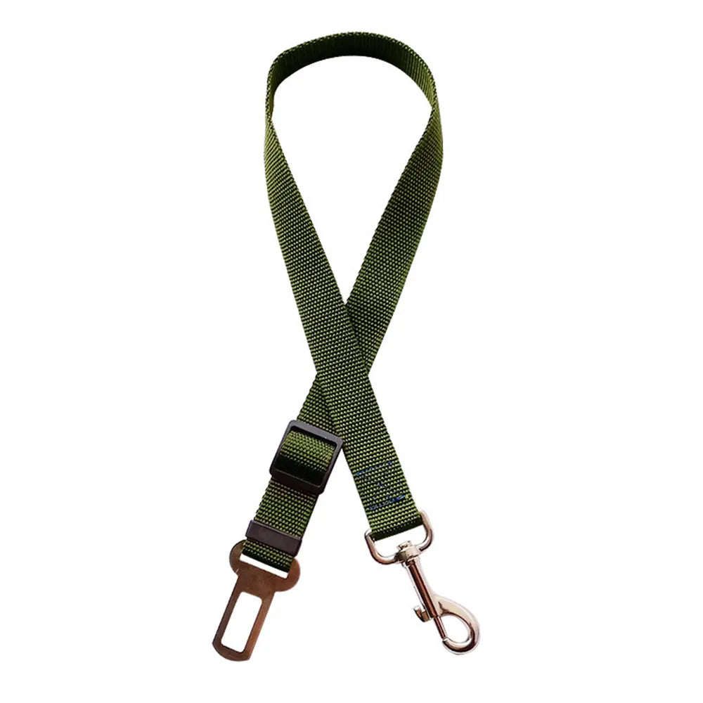 Ceinture de sécurité réglable et résistante  pour chien