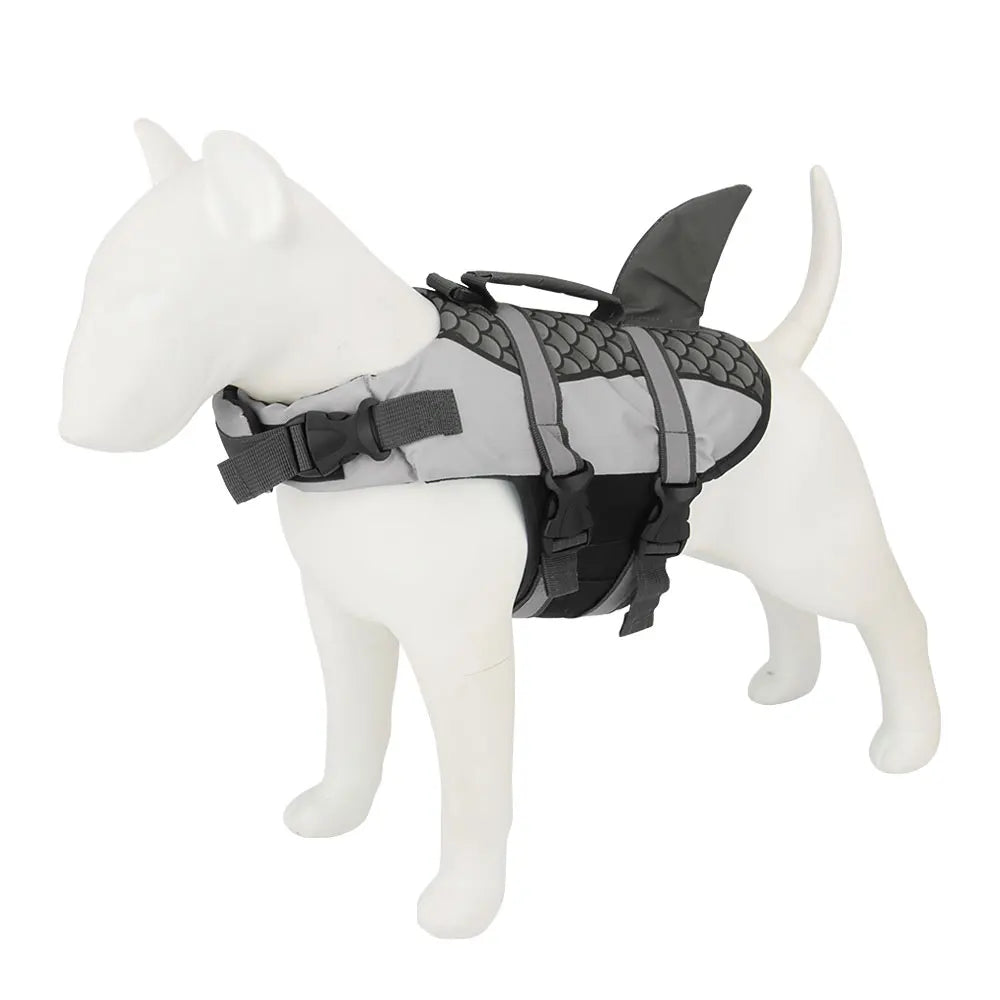 Veste de Plage & Piscine pour Chien Aquatique — Motif Écailles Requin