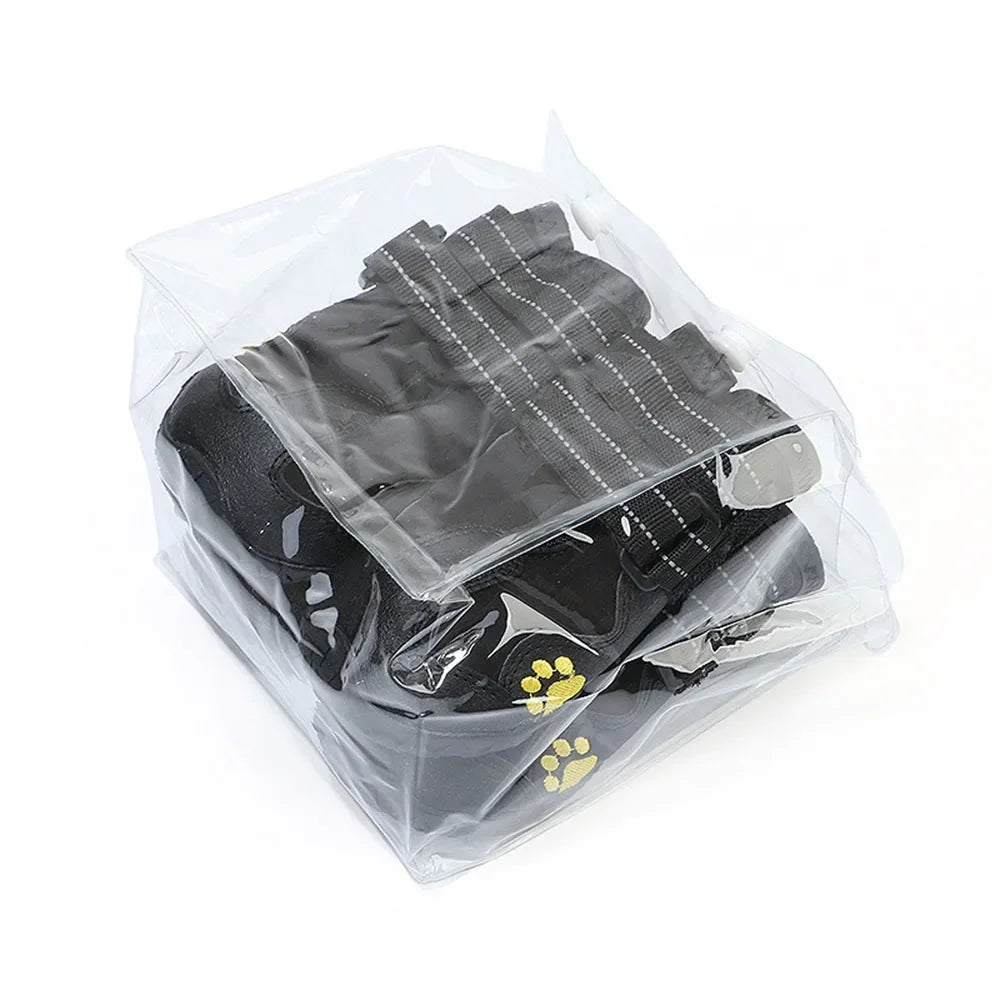 Chaussures Imperméables pour Chien – Semelles Antidérapantes & Réfléchissantes (4 pcs)