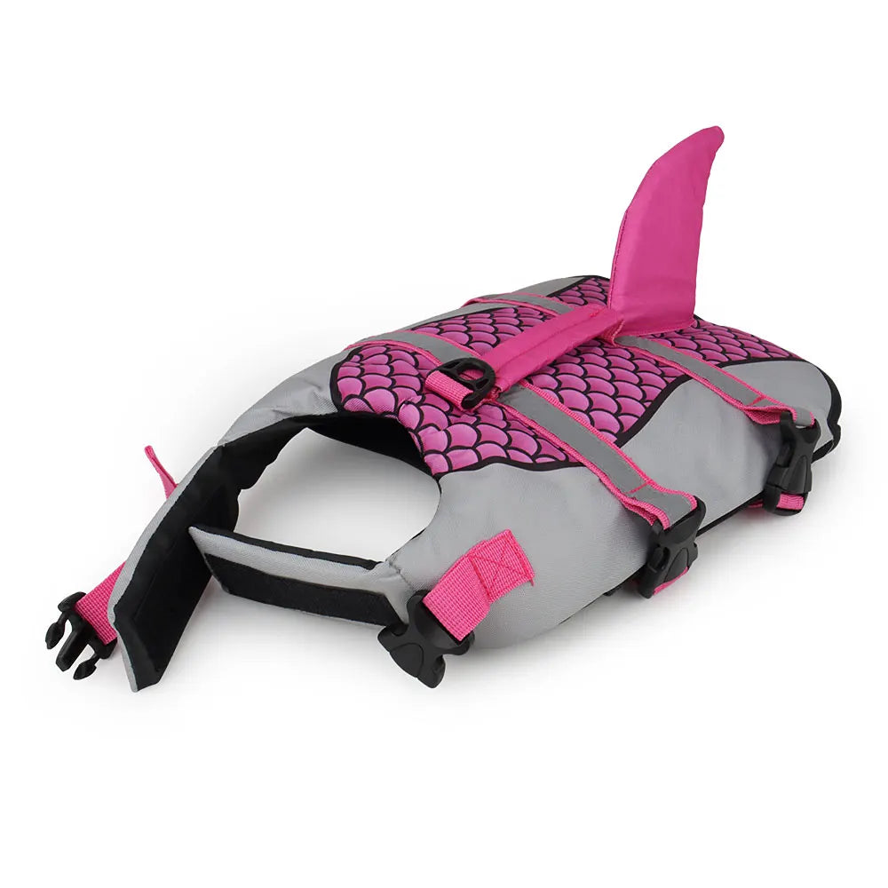 Veste de Plage & Piscine pour Chien Aquatique — Motif Écailles Requin