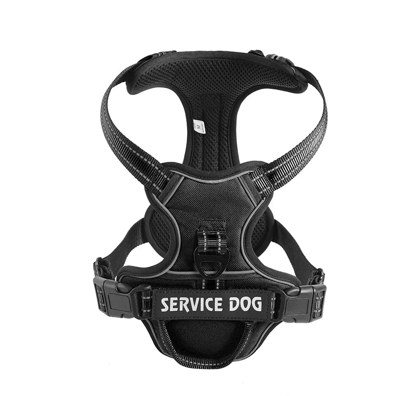 Harnais Réfléchissant Personnalisable pour Chien