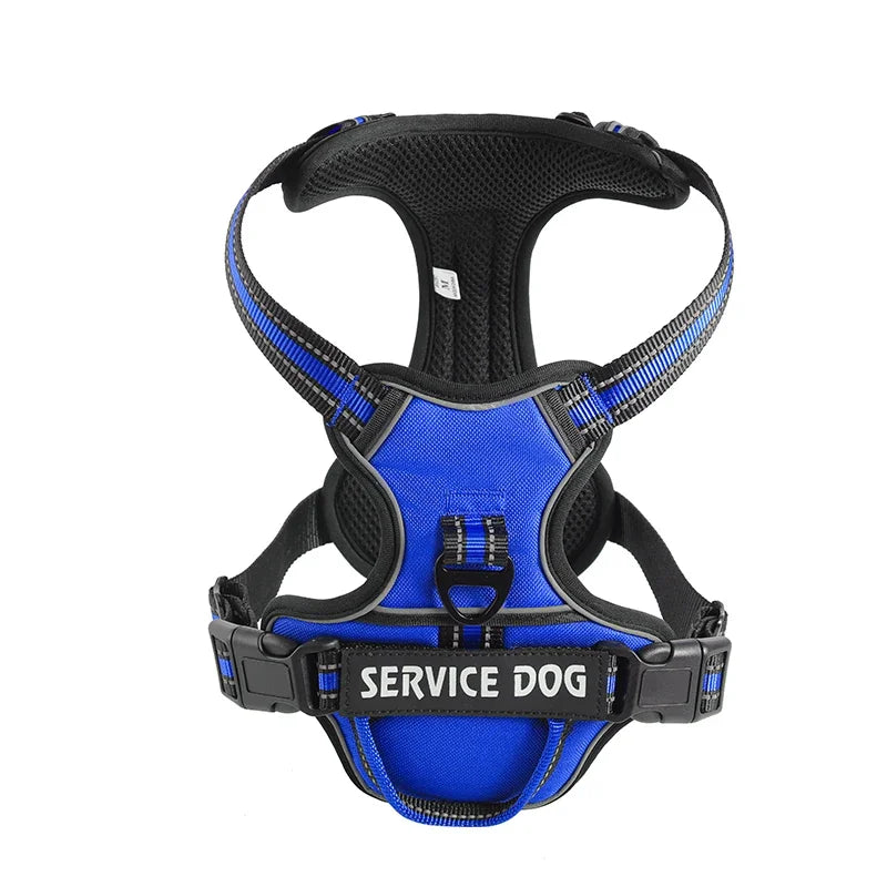 Harnais Réfléchissant Personnalisable pour Chien