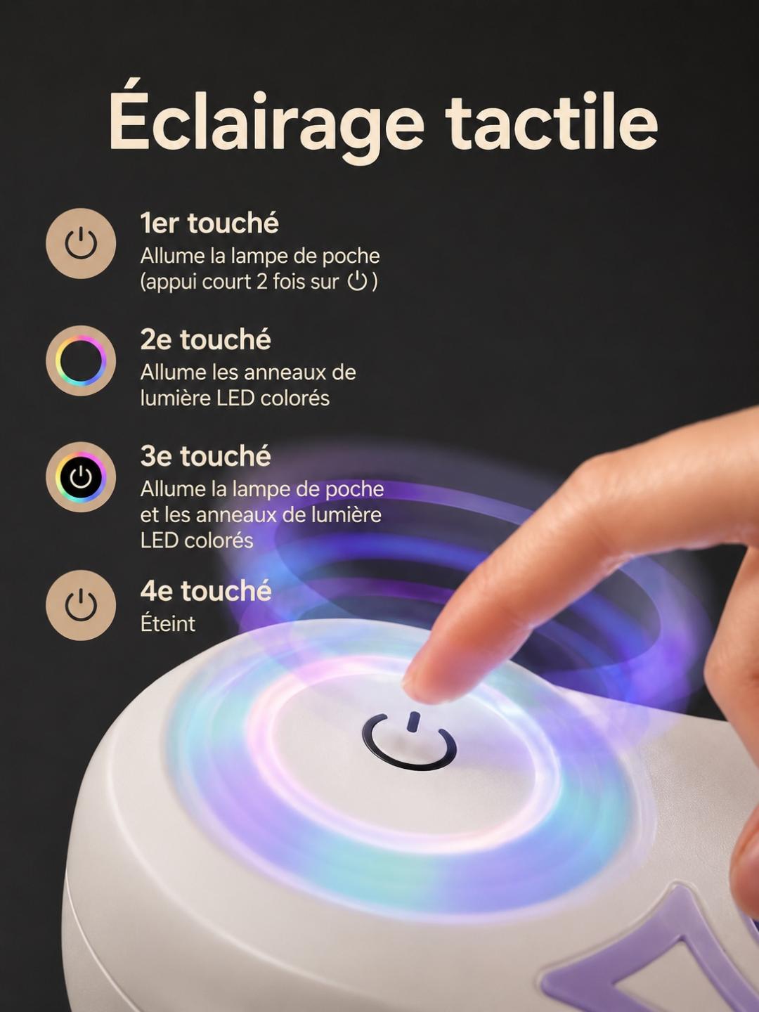 Laisse LED Rétractable